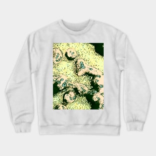 Tomato Sauce Abstraction Crewneck Sweatshirt